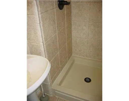 a bathroom with a tub