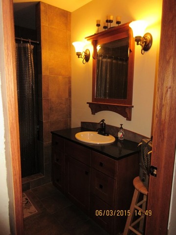 539 Morgan Road Amboy, IL 61310 - Photo 8 of 12 a bathroom with a sink and mirror