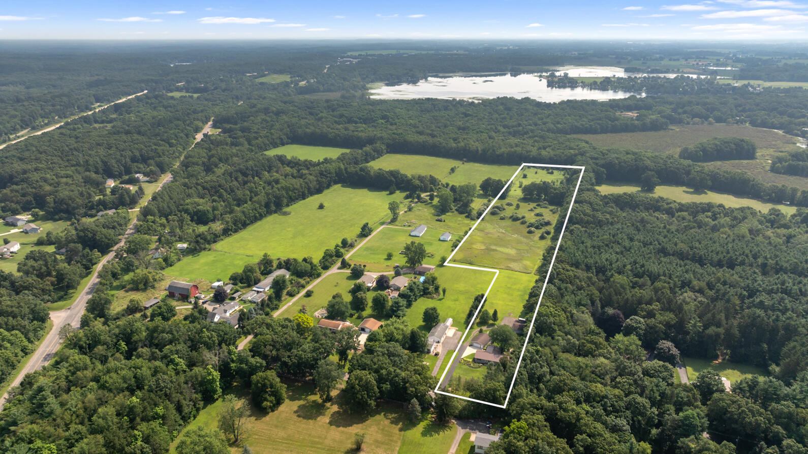 3119 Whipple Road Jackson, MI 49201 - Photo 53 of 55 3119 Whipple Rd Jackson MI (Aerial) - Bo