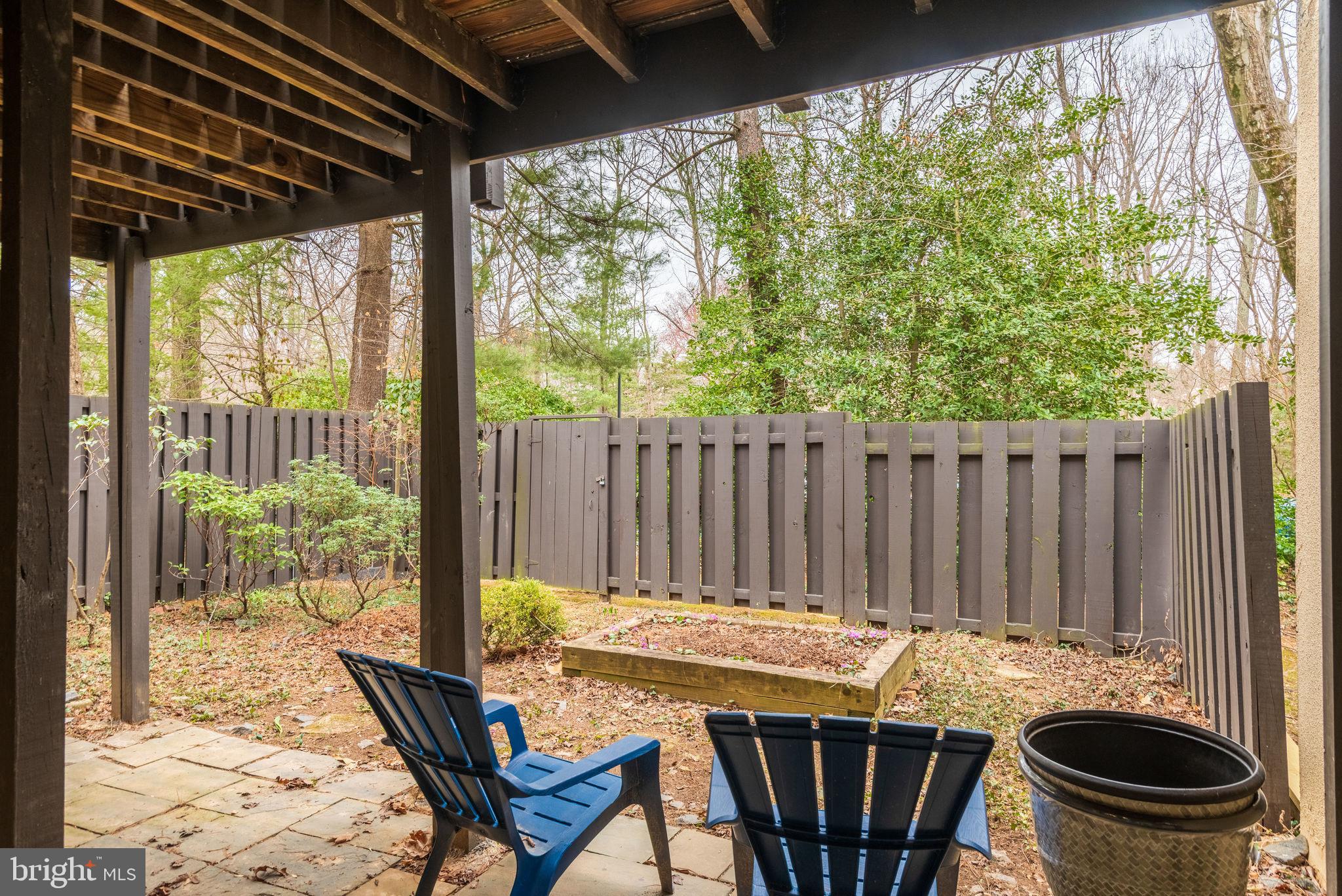 11815 Coopers Court Reston, VA 20191 - Photo 22 of 25 Backyard Is Another Great Outdoor Space To Relax