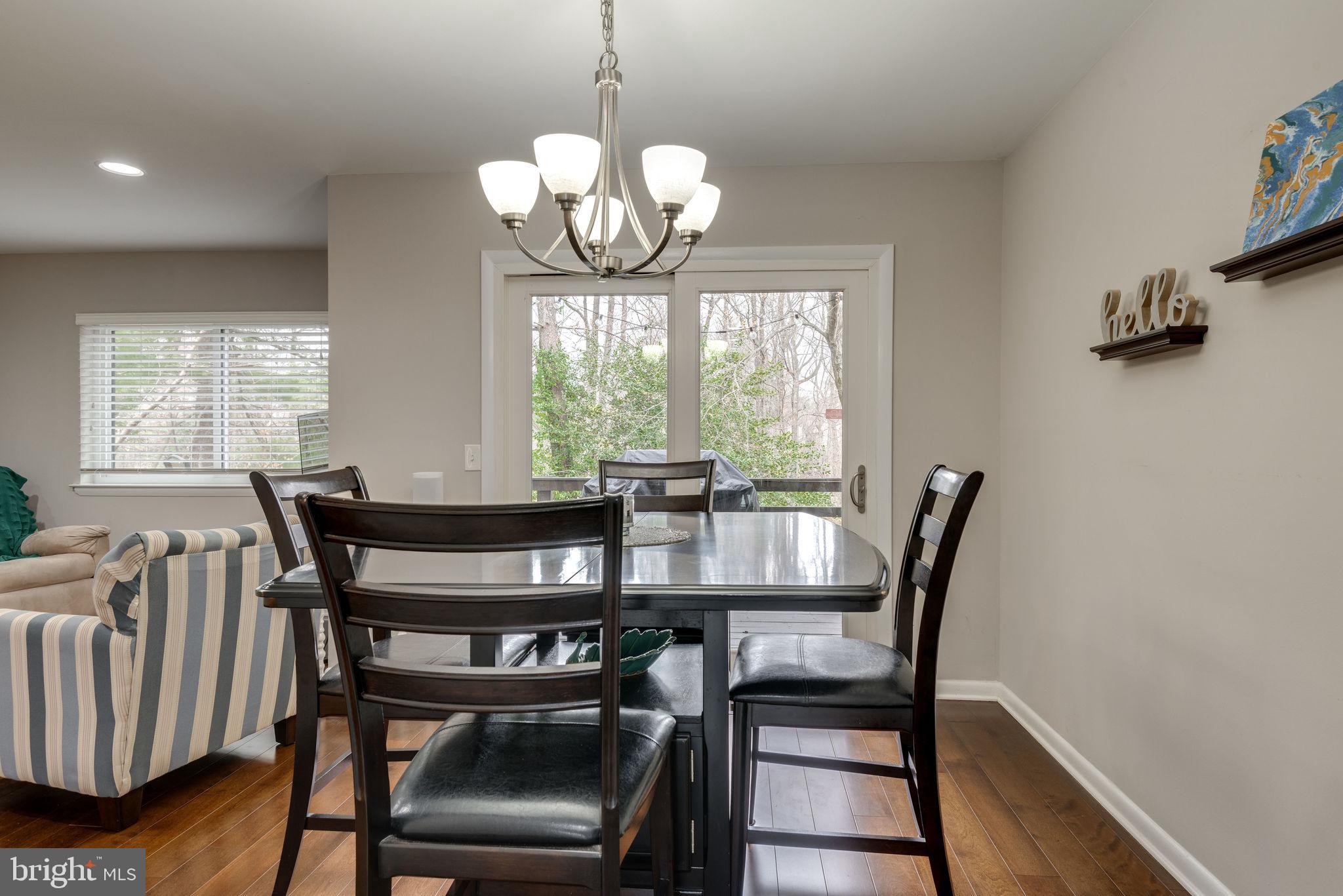 11815 Coopers Court Reston, VA 20191 - Photo 7 of 25 Kitchen Opens To Dining/Living Room Areas