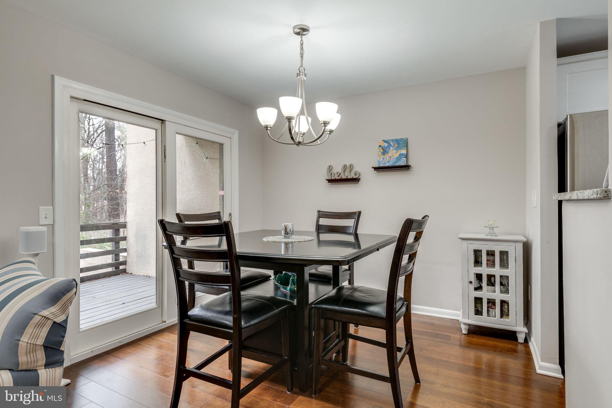 11815 Coopers Court Reston, VA 20191 - Photo 8 of 25 Access To Large Deck From Sliding Glass Door