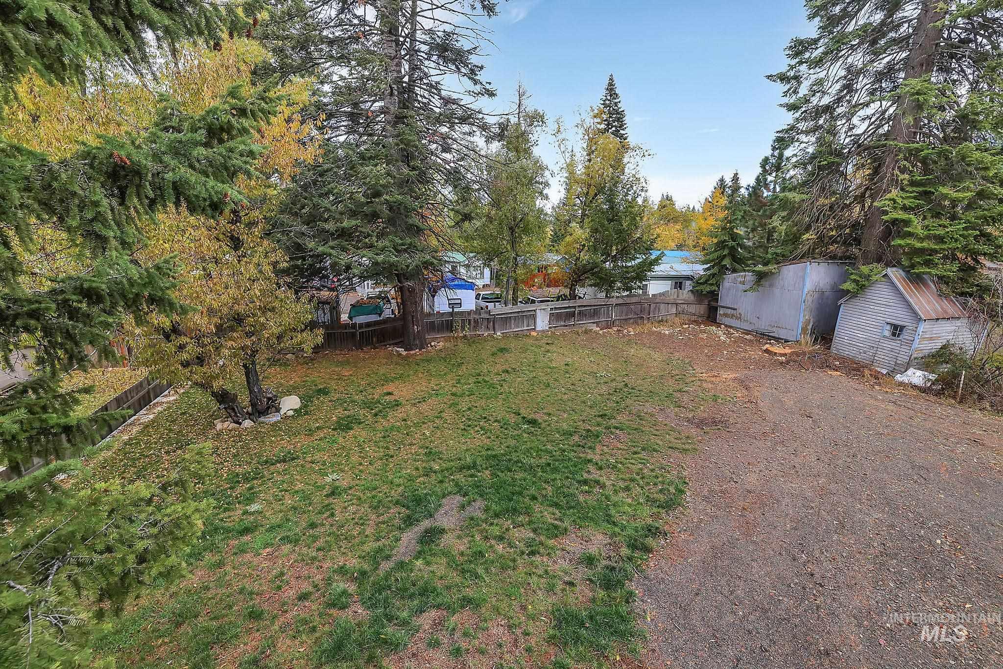 715 Spruce Street McCall, ID 83638 - Photo 28 of 37 View of yard featuring a storage shed