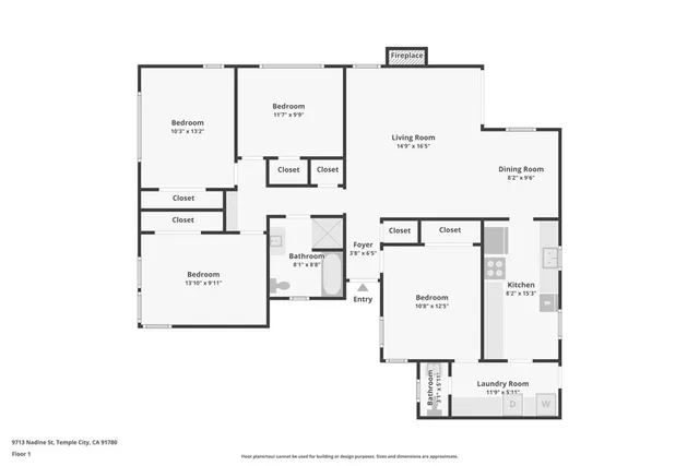 $1,190,000 | 9713 Nadine Street, Temple City, CA 91780