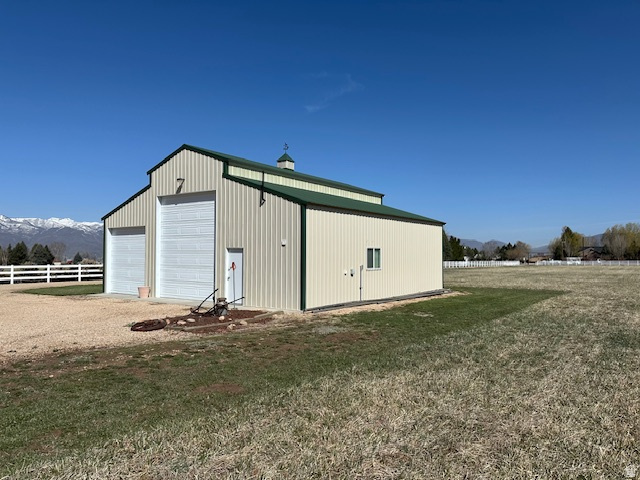 1454 East Little Sweden Road Heber City, UT 84032 - Photo 27 of 35 View of outbuilding featuring a mountain view