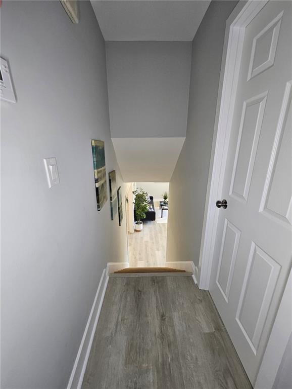 2968 McGlynn Court Decatur, GA 30034 - Photo 12 of 34 a view of a hallway with wooden floor and entryway