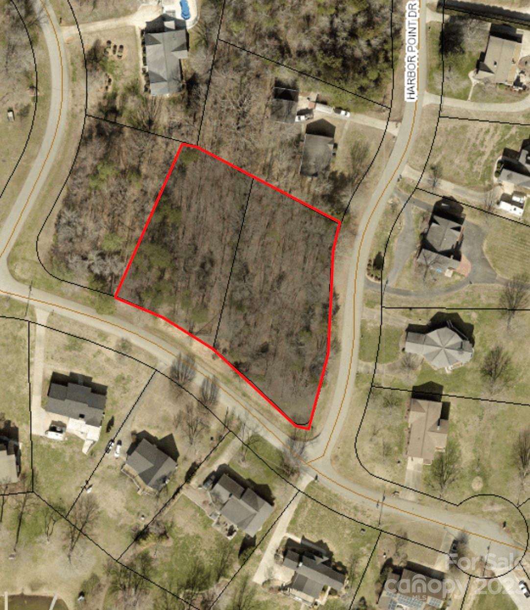 169-171 Harbor Point Drive Cherryville, NC 28021 - Photo 6 of 6 a bird view of a house