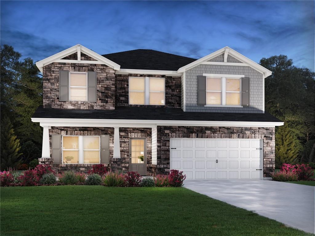 417 Morgan Crk Road Pendergrass, GA 30567 - Photo 1 of 2 a front view of a house with a yard