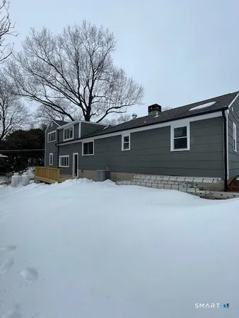 a front view of house with yard