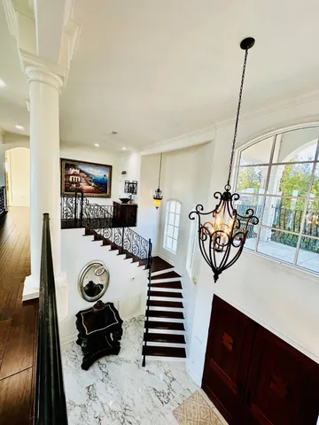 a view of kitchen and dining room with furniture
