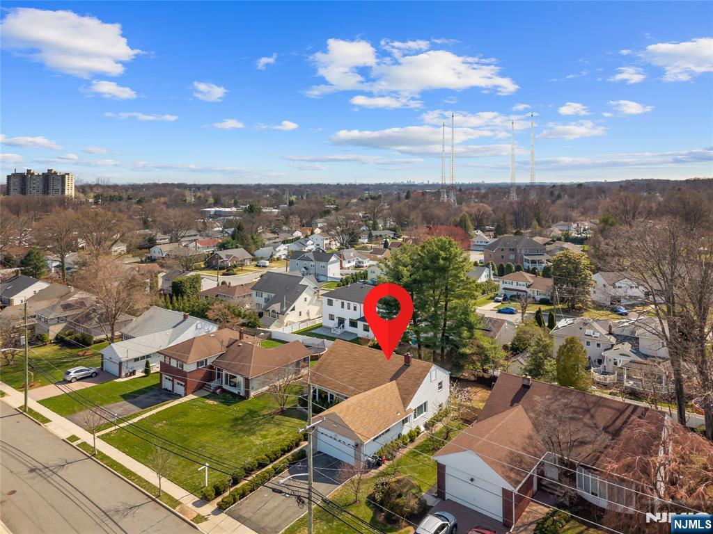 181 Haddenfield Road Clifton, NJ 07013 - Photo 31 of 34 an aerial view of a houses with a swimming pool