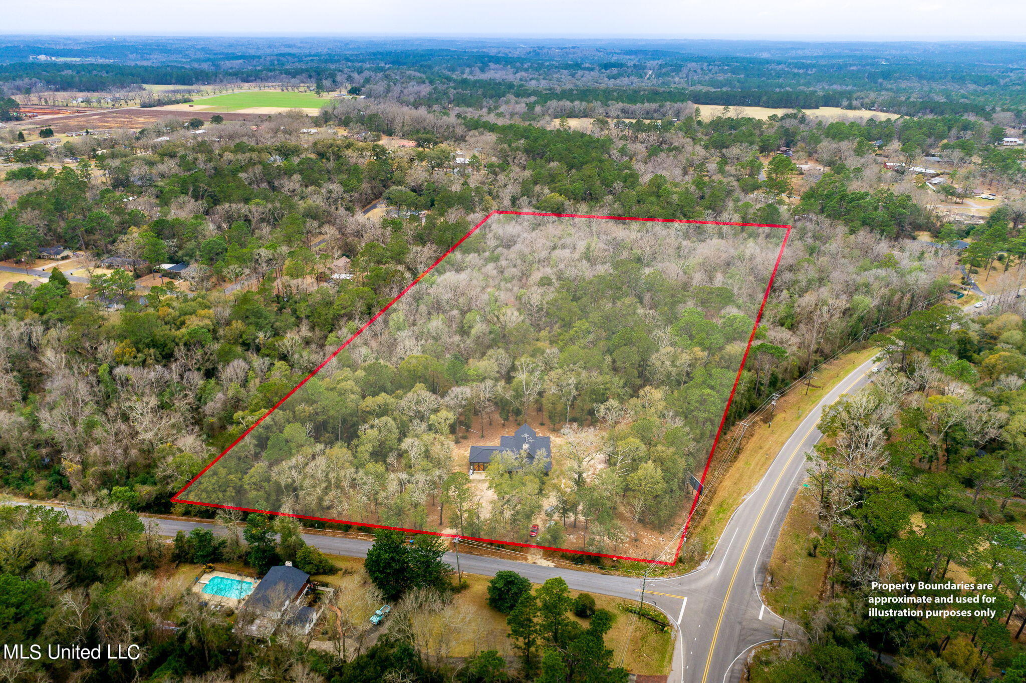 807 Mable Street Lucedale, MS 39452 - Photo 30 of 35 4 Drone View (1 of 6)