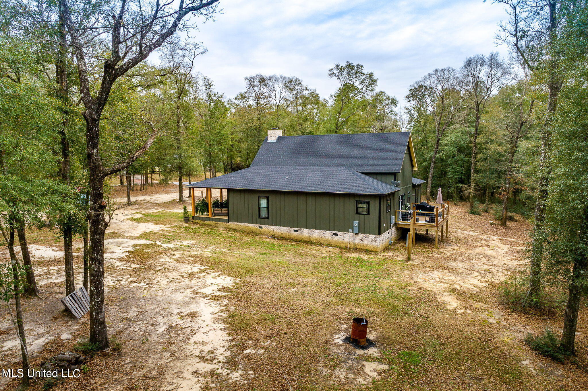 807 Mable Street Lucedale, MS 39452 - Photo 34 of 35 4 Drone View (5 of 6)