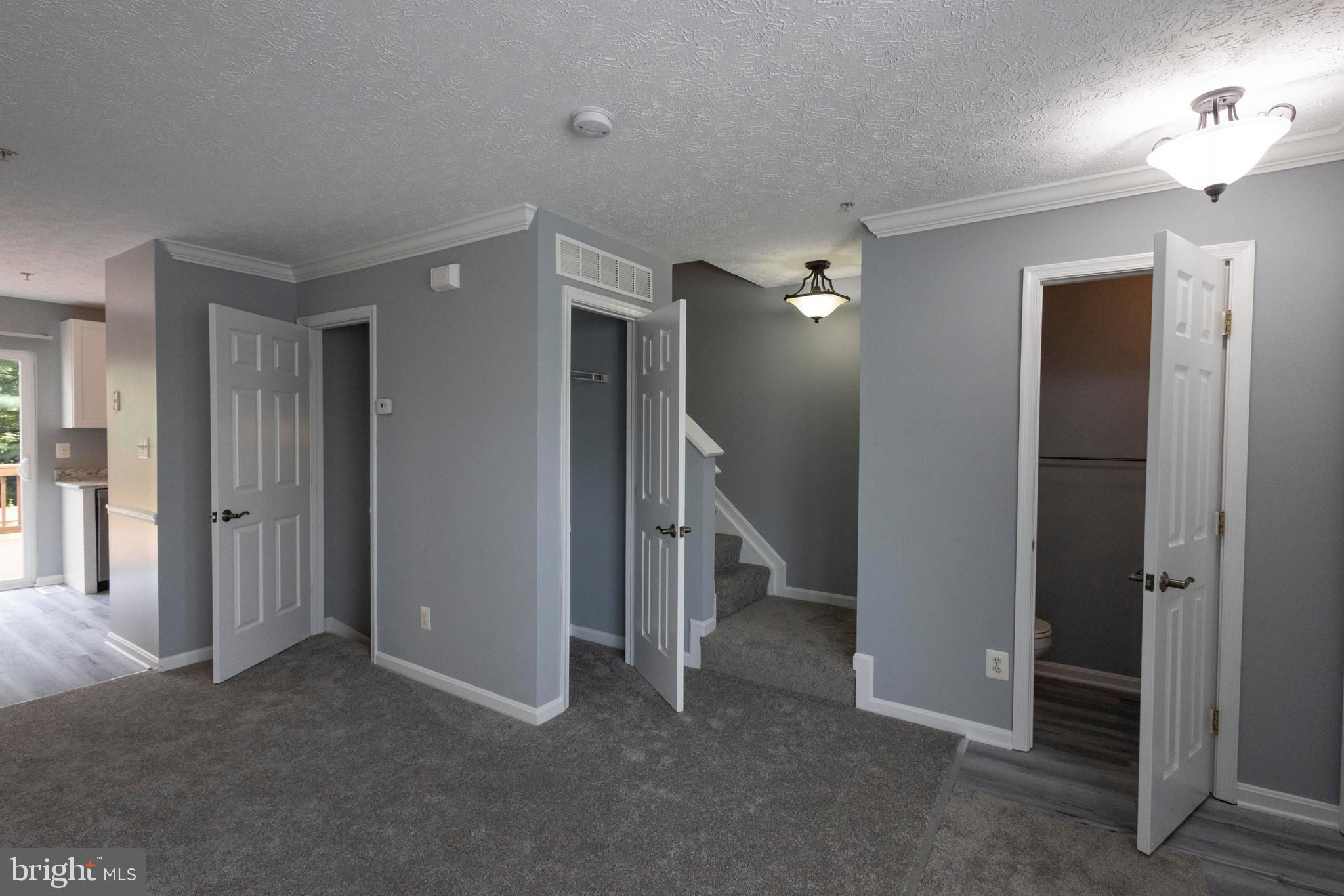 502 Buckstone Garth Abingdon, MD 21009 - Photo 29 of 36 a view of a hallway with closet and a livingroom view