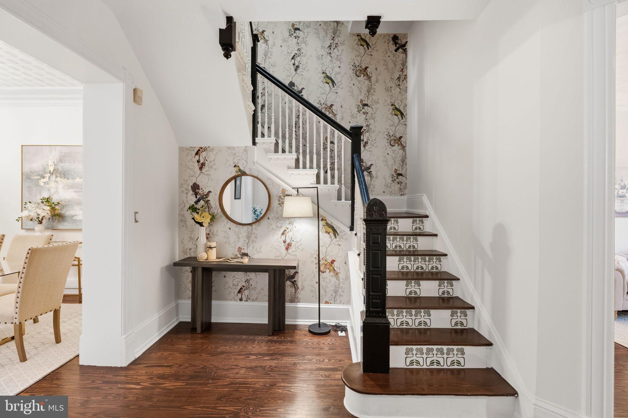 3066 Q Street Northwest Washington, DC 20007 - Photo 24 of 56 Stairwell to Second Floor