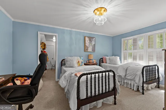 a view of a garage with a bike and roof