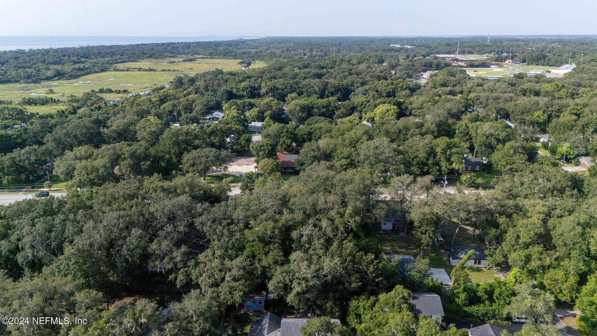 0 Atlantic Avenue Fernandina Beach, FL 32034 - Photo 23 of 37 an aerial view of a town with trees
