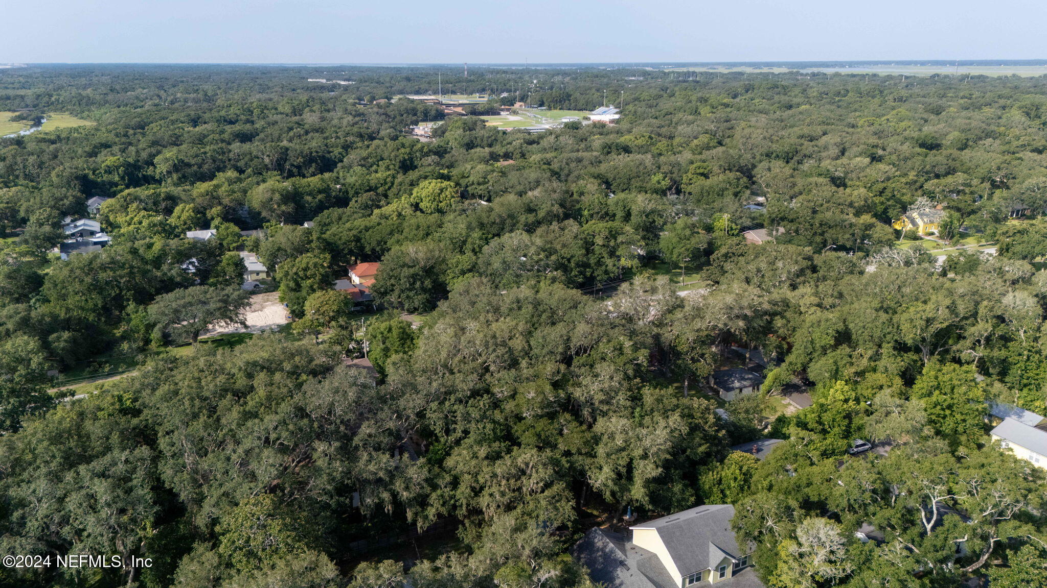 0 Atlantic Avenue Fernandina Beach, FL 32034 - Photo 24 of 37 a view of a city with lush green forest