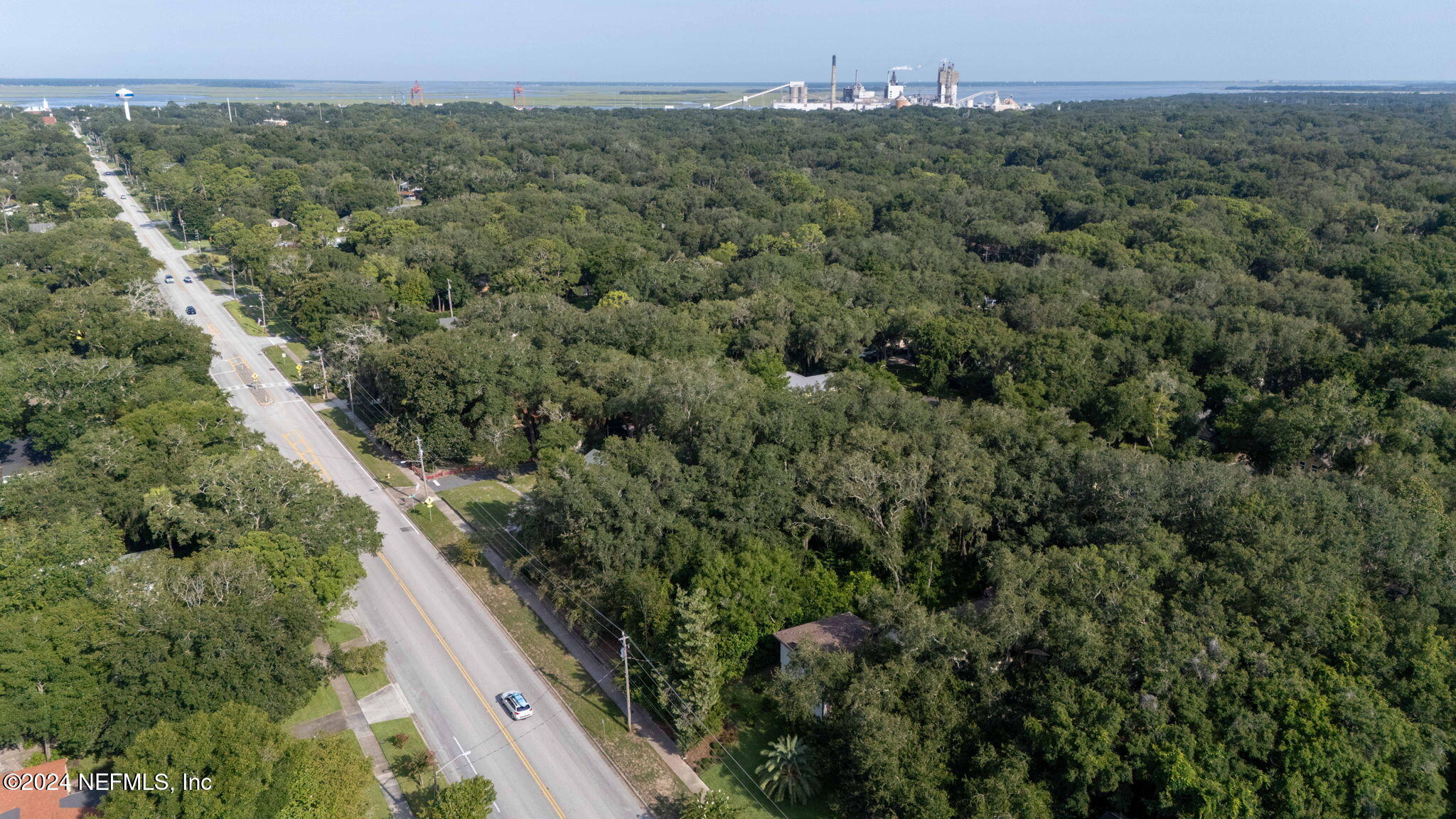 0 Atlantic Avenue Fernandina Beach, FL 32034 - Photo 26 of 37 an aerial view of a house with a yard