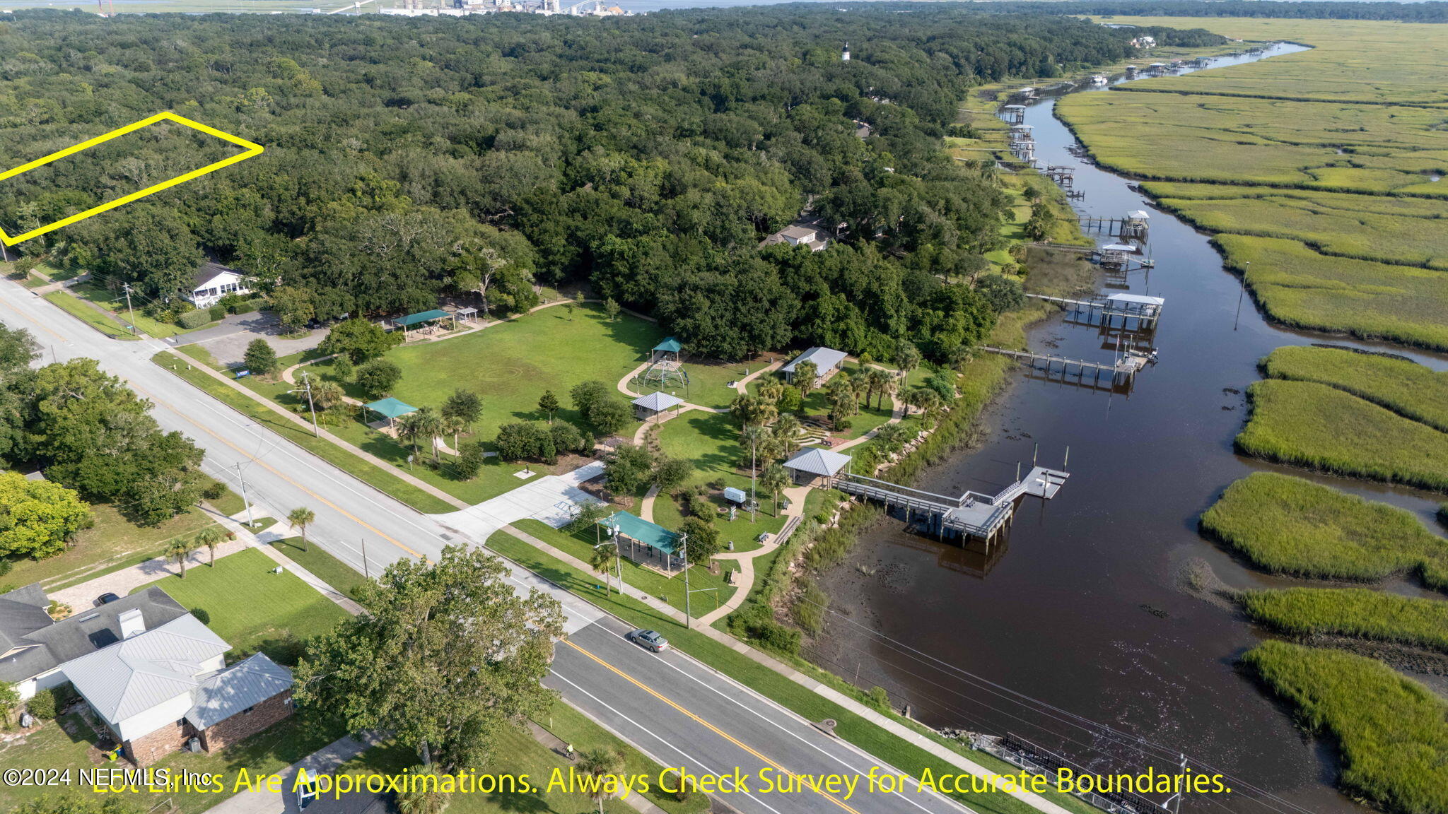 0 Atlantic Avenue Fernandina Beach, FL 32034 - Photo 7 of 37 an aerial view of a residential houses with outdoor space