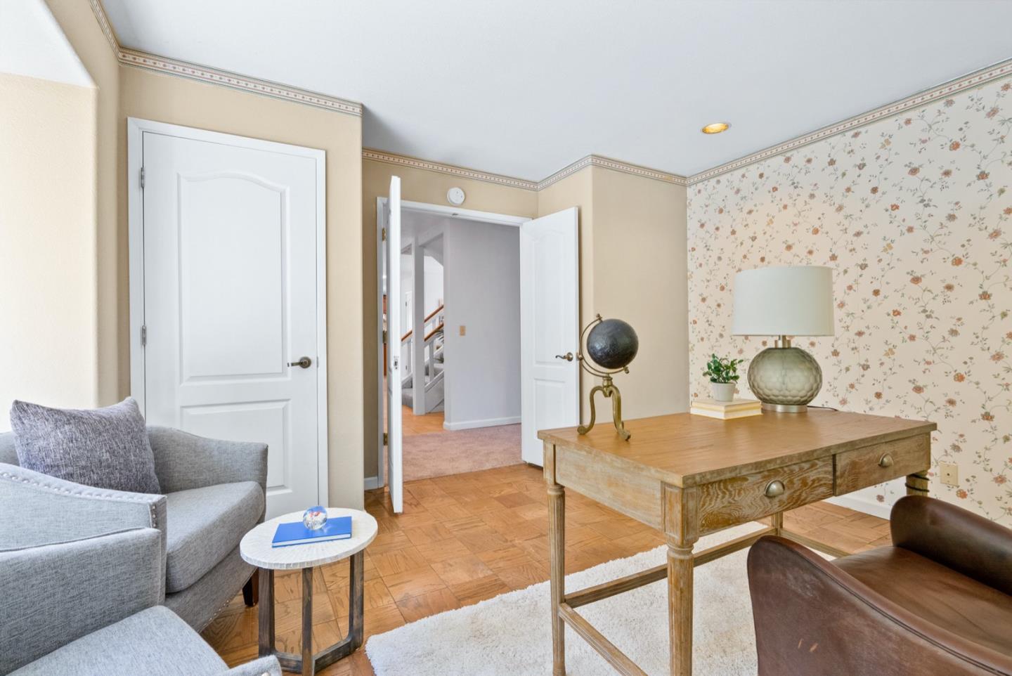 720 Fern Ridge Felton, CA 95018 - Photo 20 of 47 a living room with furniture and wooden floor