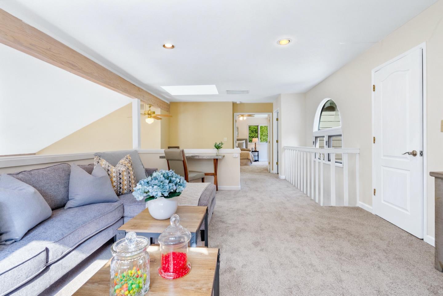 720 Fern Ridge Felton, CA 95018 - Photo 32 of 47 a living room with furniture and wooden floor