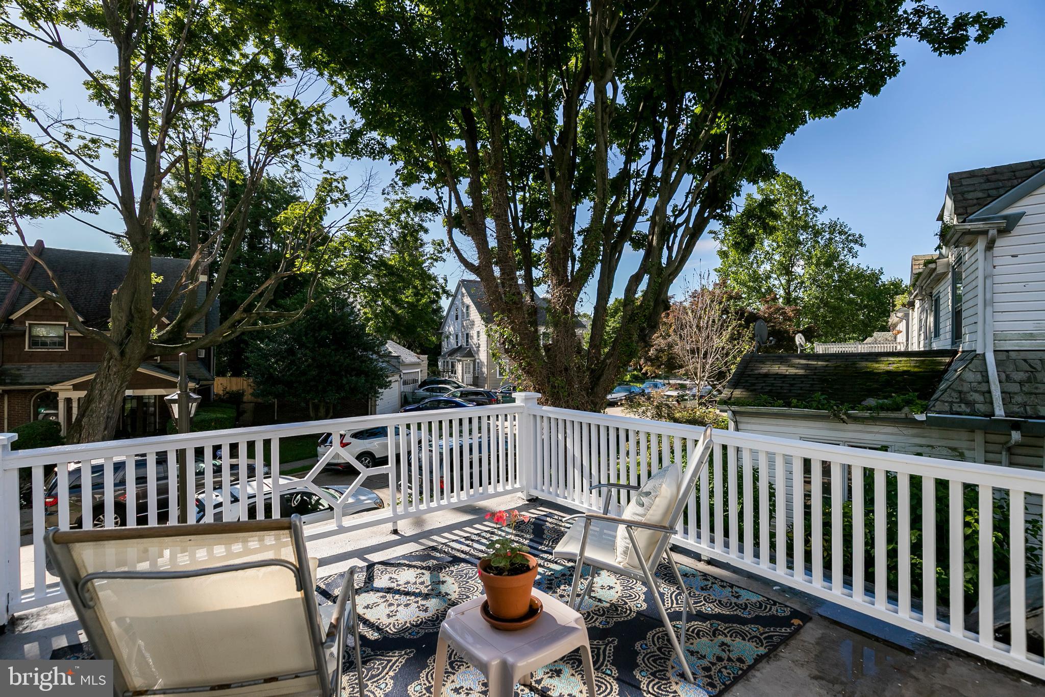 131 Walsh Road Lansdowne, PA 19050 - Photo 18 of 39 Master Bedroom Porch