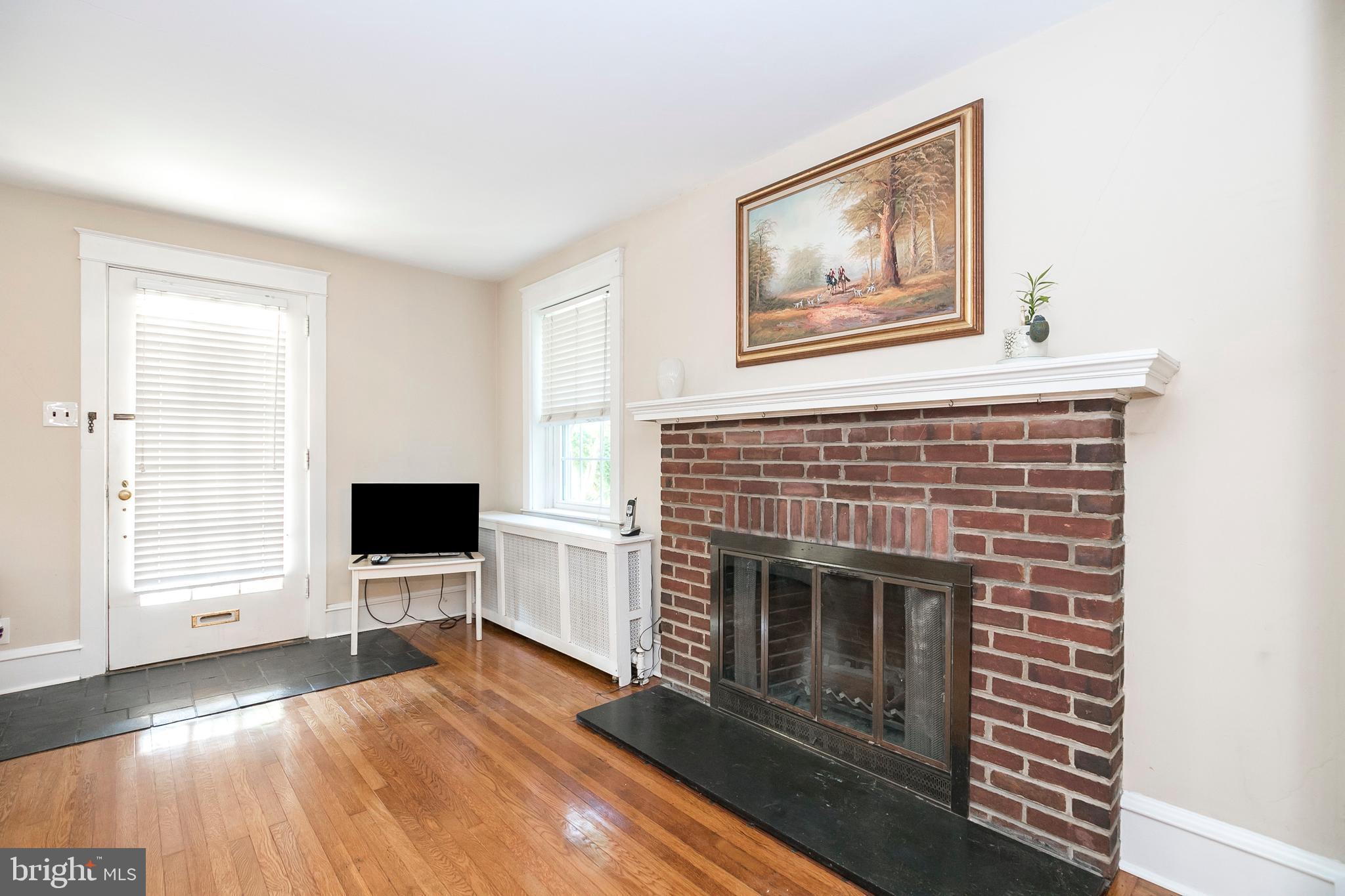 131 Walsh Road Lansdowne, PA 19050 - Photo 5 of 39 Wood Burning Fireplace