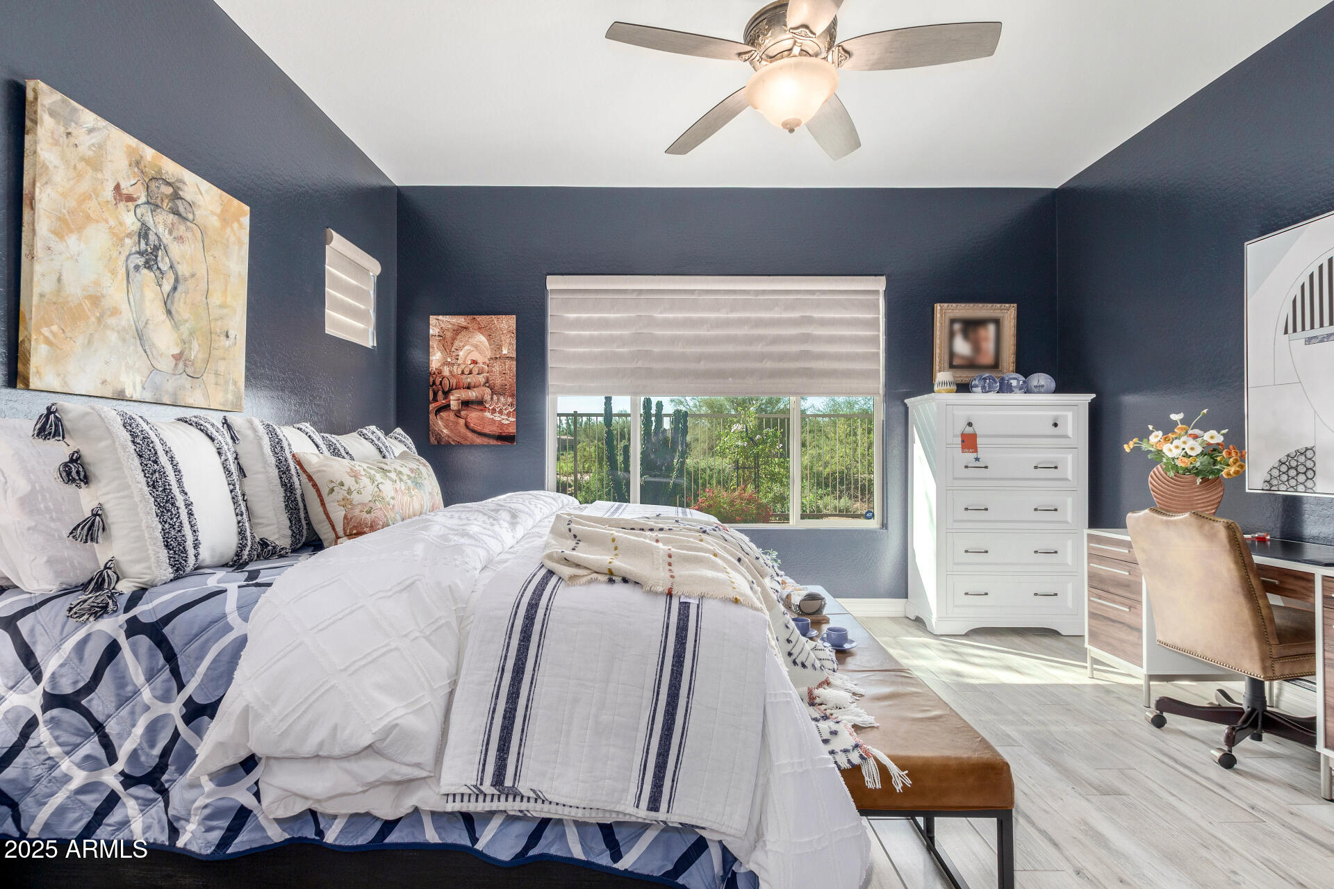 18805 East Blue Sky Drive Rio Verde, AZ 85263 - Photo 16 of 43 a bed room with furniture and a window