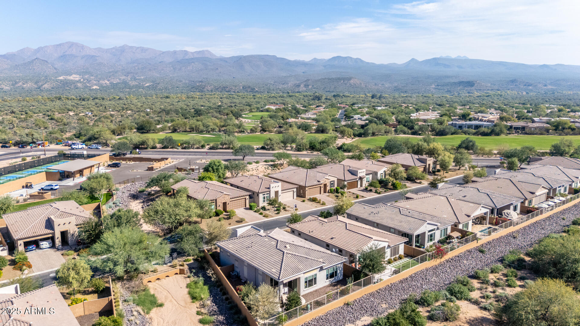 18805 East Blue Sky Drive Rio Verde, AZ 85263 - Photo 35 of 43 an aerial view of multiple house