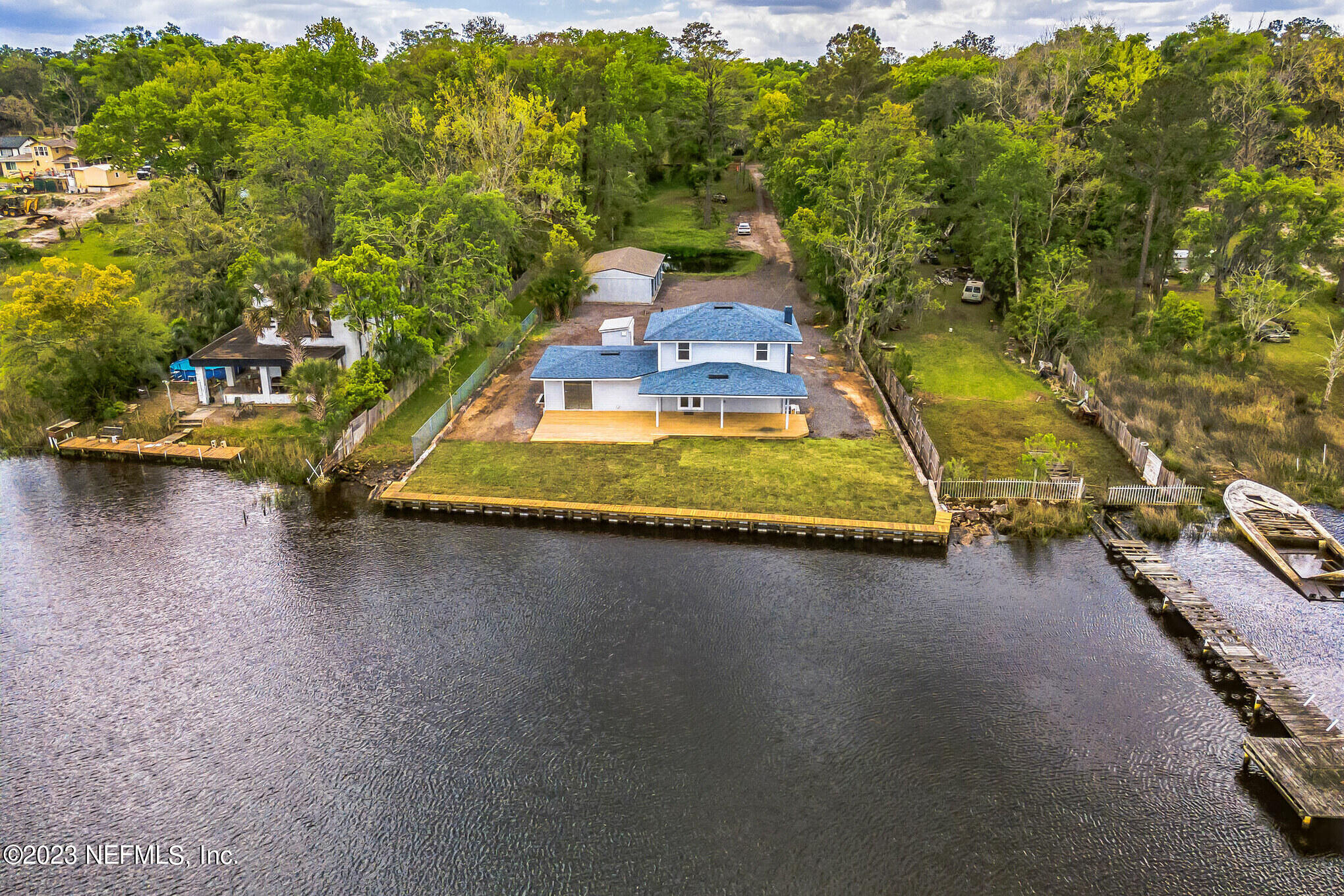 3307 Trout River Boulevard Jacksonville, FL 32208 - Photo 34 of 37 swimming pool view with a outdoor space