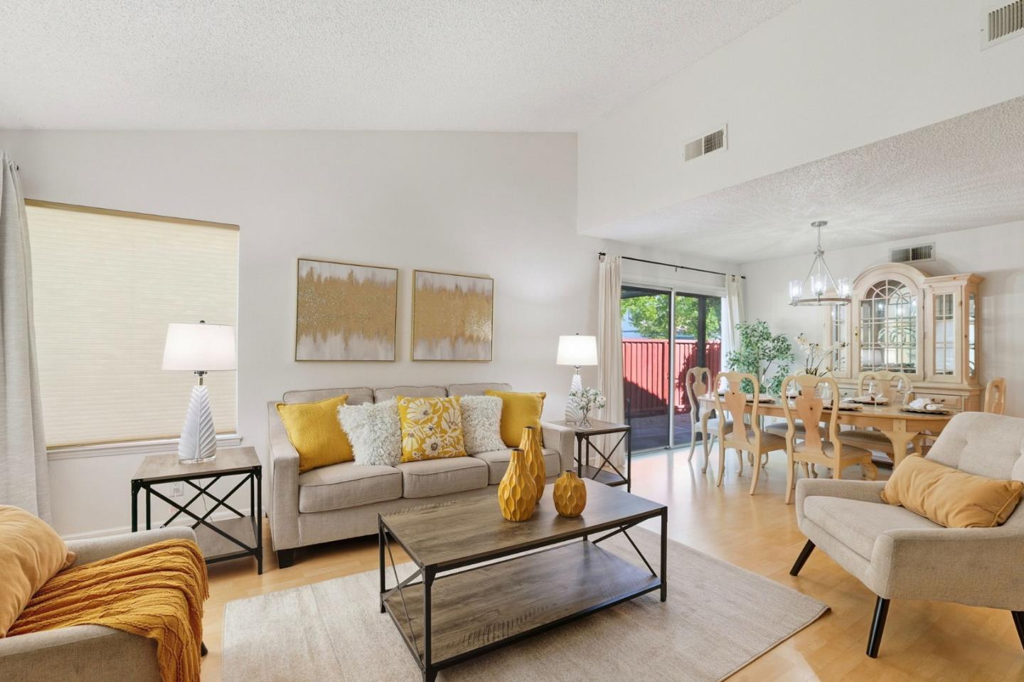 2327 Farmcrest Street Milpitas, CA 95035 - Photo 9 of 36 a living room with furniture and wooden floor