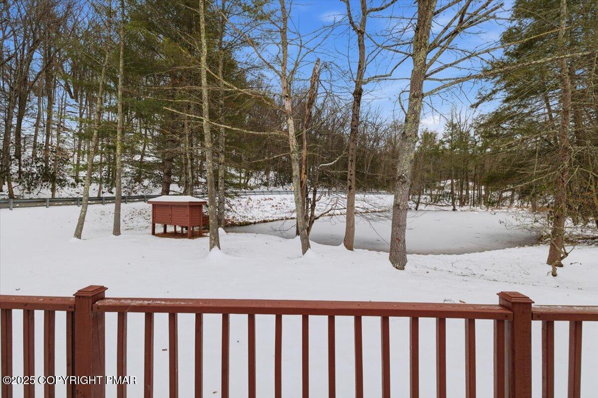 23 Turtle Way Stroudsburg, PA 18360 - Photo 3 of 37 View of Pond from the deck