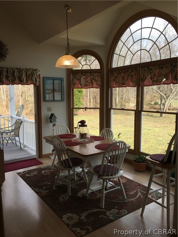 2573 Wright Road Saluda, VA 23149 - Photo 7 of 30 Breakfast nook area opens onto side deck and views of backyard