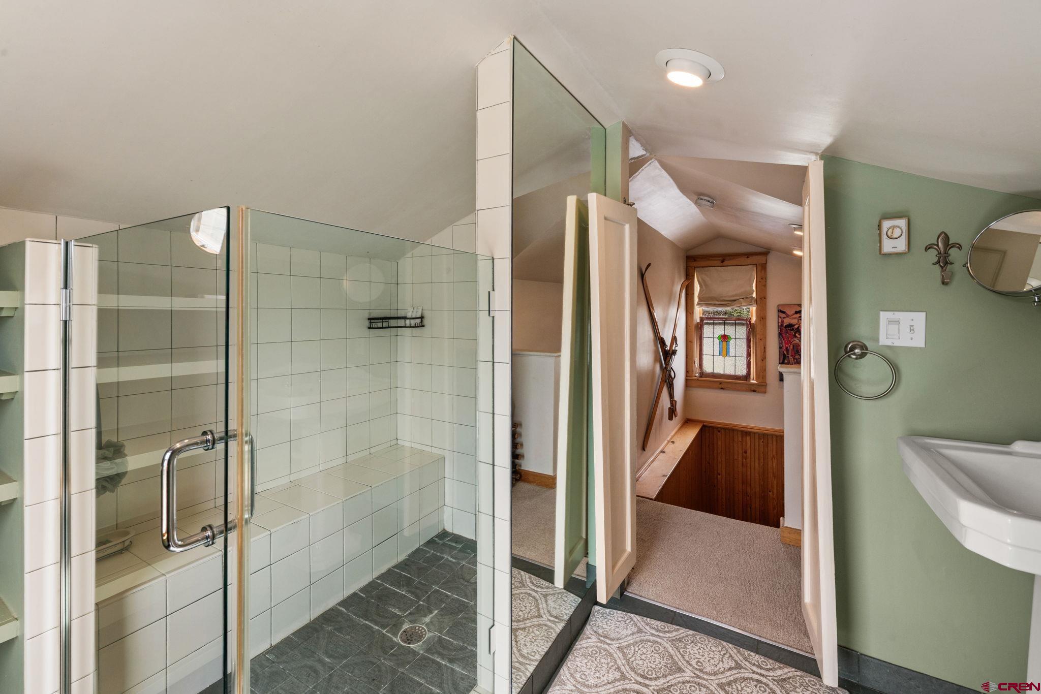 31 Gothic Avenue Crested Butte, CO 81224 - Photo 24 of 33 a bathroom with a shower and toilet
