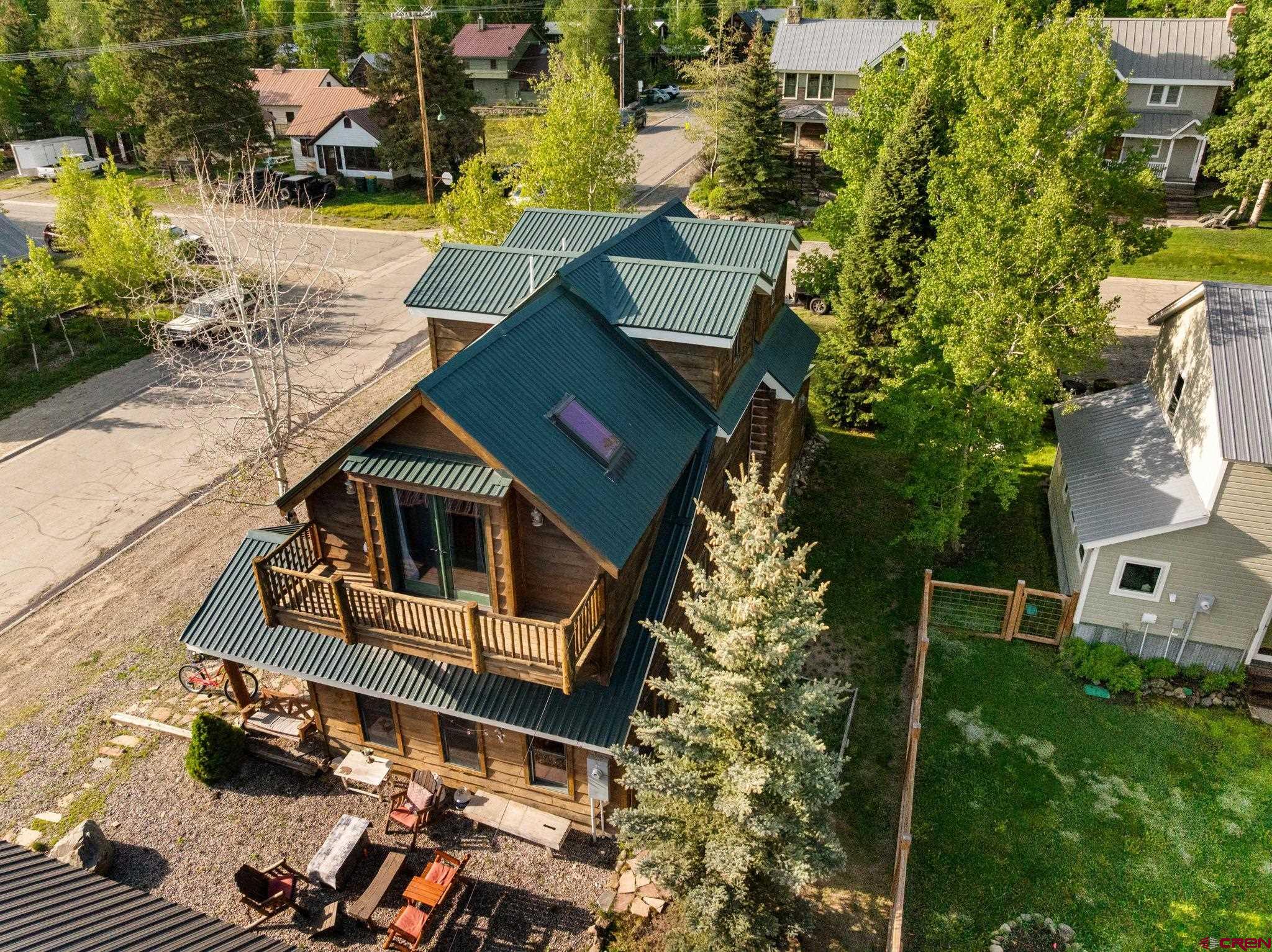 31 Gothic Avenue Crested Butte, CO 81224 - Photo 3 of 33 an aerial view of a house with a yard