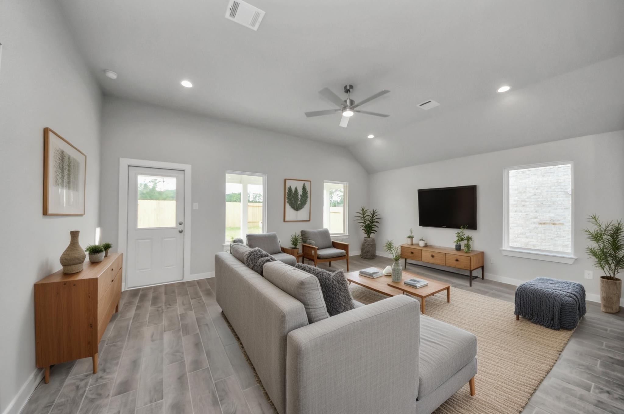 24518 Broad Park Spring, TX 77373 - Photo 19 of 29 Virtually Staged - Living Room. Sample photo of completed home with similar floor plan. Actual colors and selections may vary.