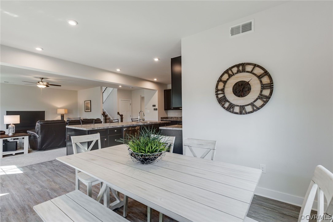 10419 Centralia Station Chester, VA 23831 - Photo 28 of 50 a view of kitchen with a table and chairs