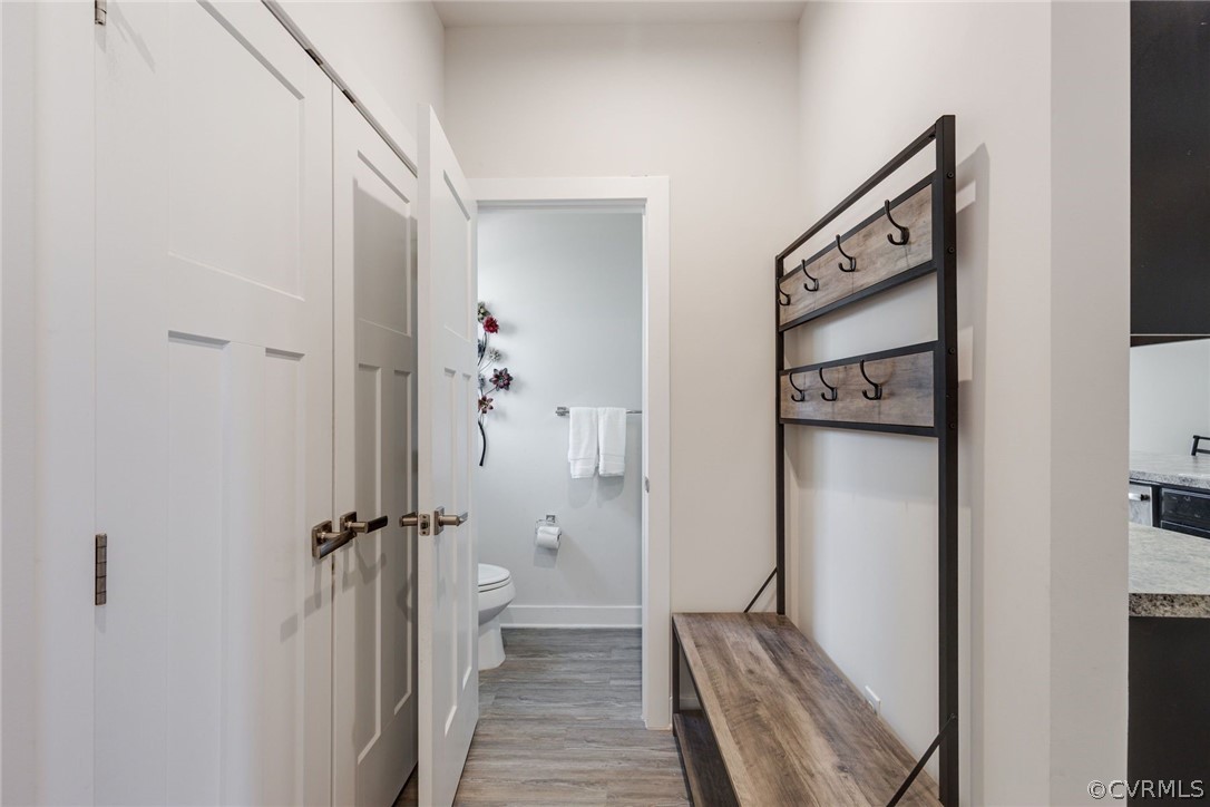 10419 Centralia Station Chester, VA 23831 - Photo 29 of 50 a view of a bathroom from a hallway