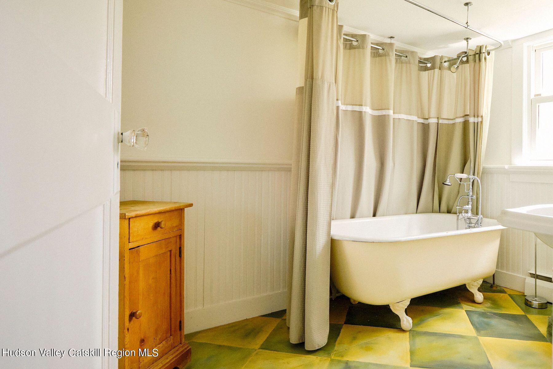 356 Co Rte 6 Germantown, NY 12526 - Photo 32 of 52 a bathroom with a sink and a mirror