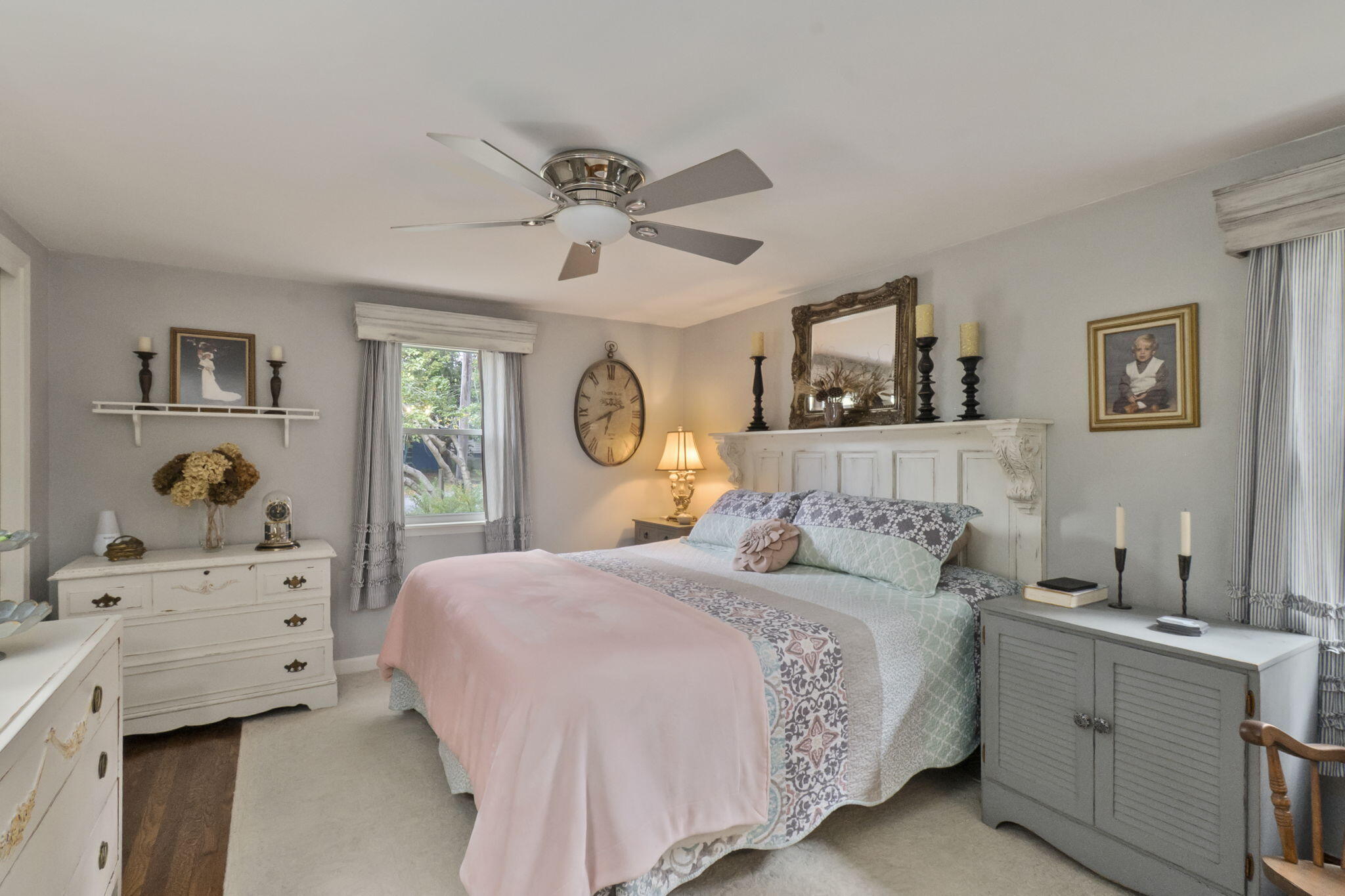 8 Jib Way Hyannis, MA 02601 - Photo 19 of 40 a bedroom with a bed and a dresser in it