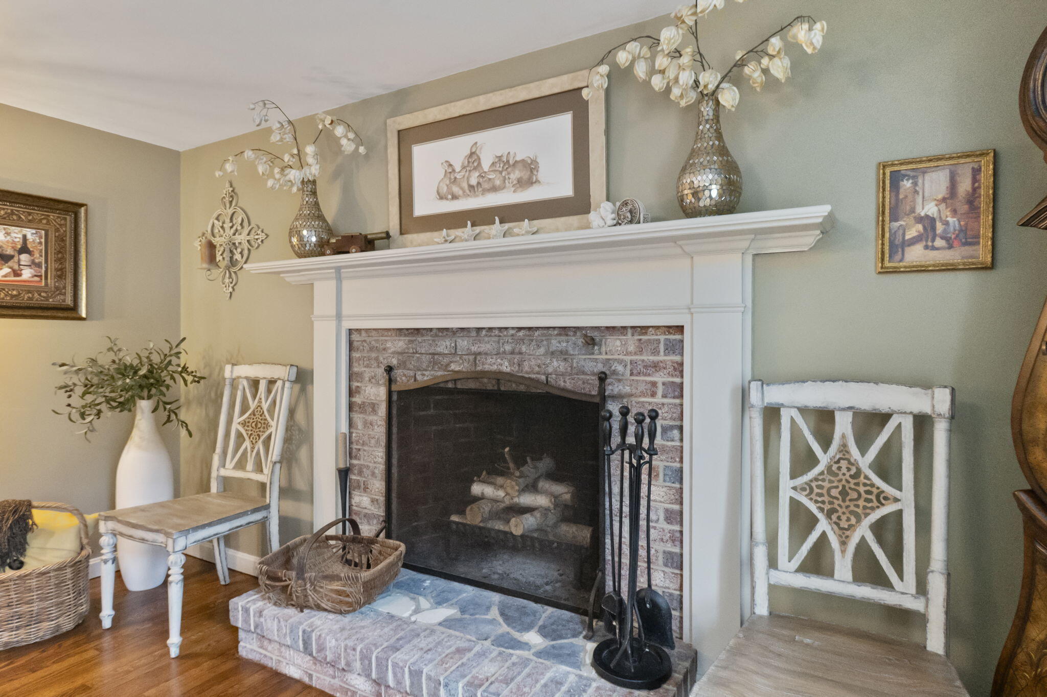 8 Jib Way Hyannis, MA 02601 - Photo 2 of 40 a living room with furniture and a fireplace