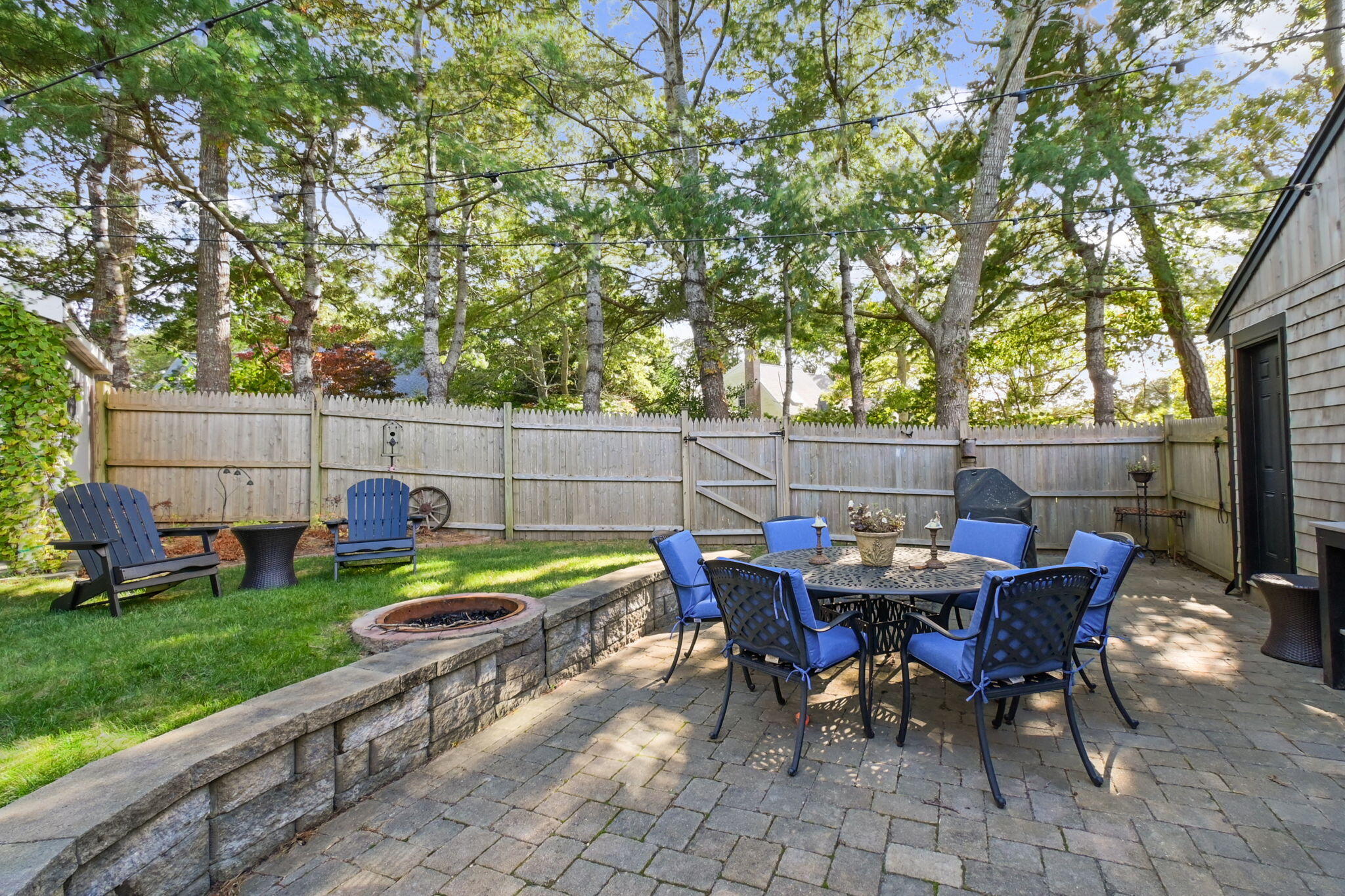8 Jib Way Hyannis, MA 02601 - Photo 36 of 40 a view of backyard with outdoor seating and green space