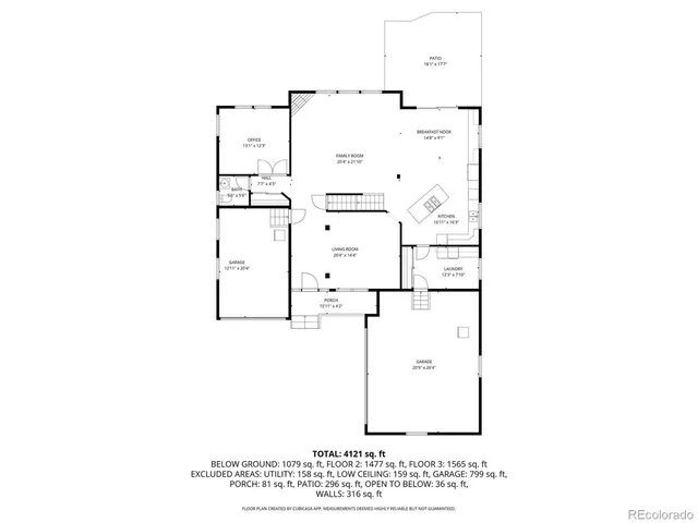 $1,025,000 | 2996 Danbury Avenue, Highlands Ranch, CO 80126