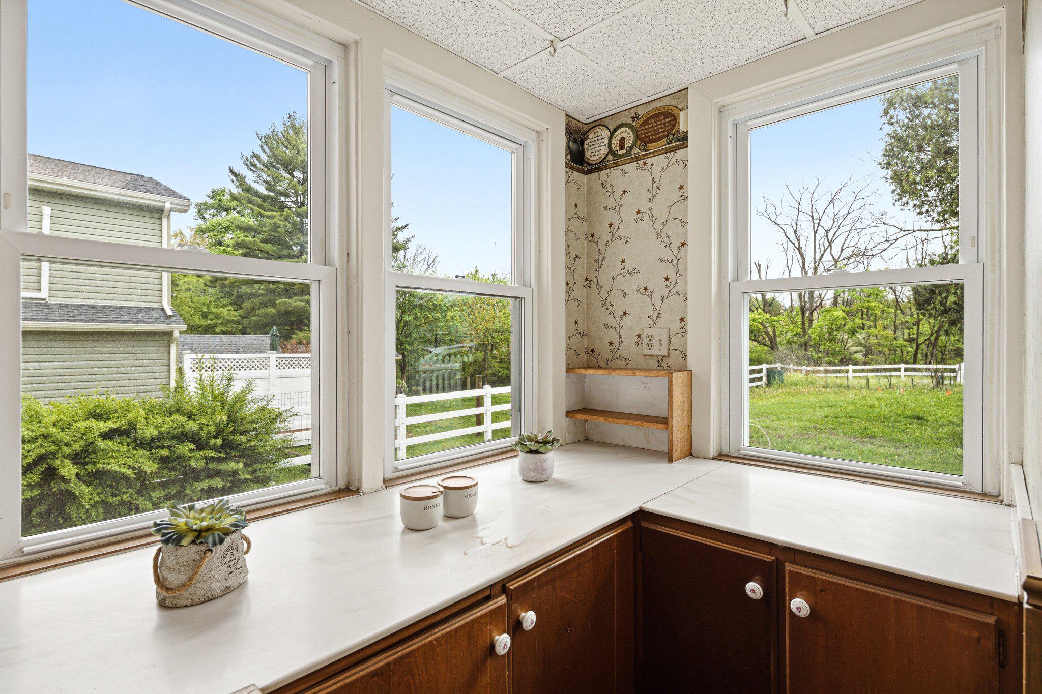 3131 Bedminster Road Ottsville, PA 18942 - Photo 11 of 17 Kitchen pantry area with backyard views
