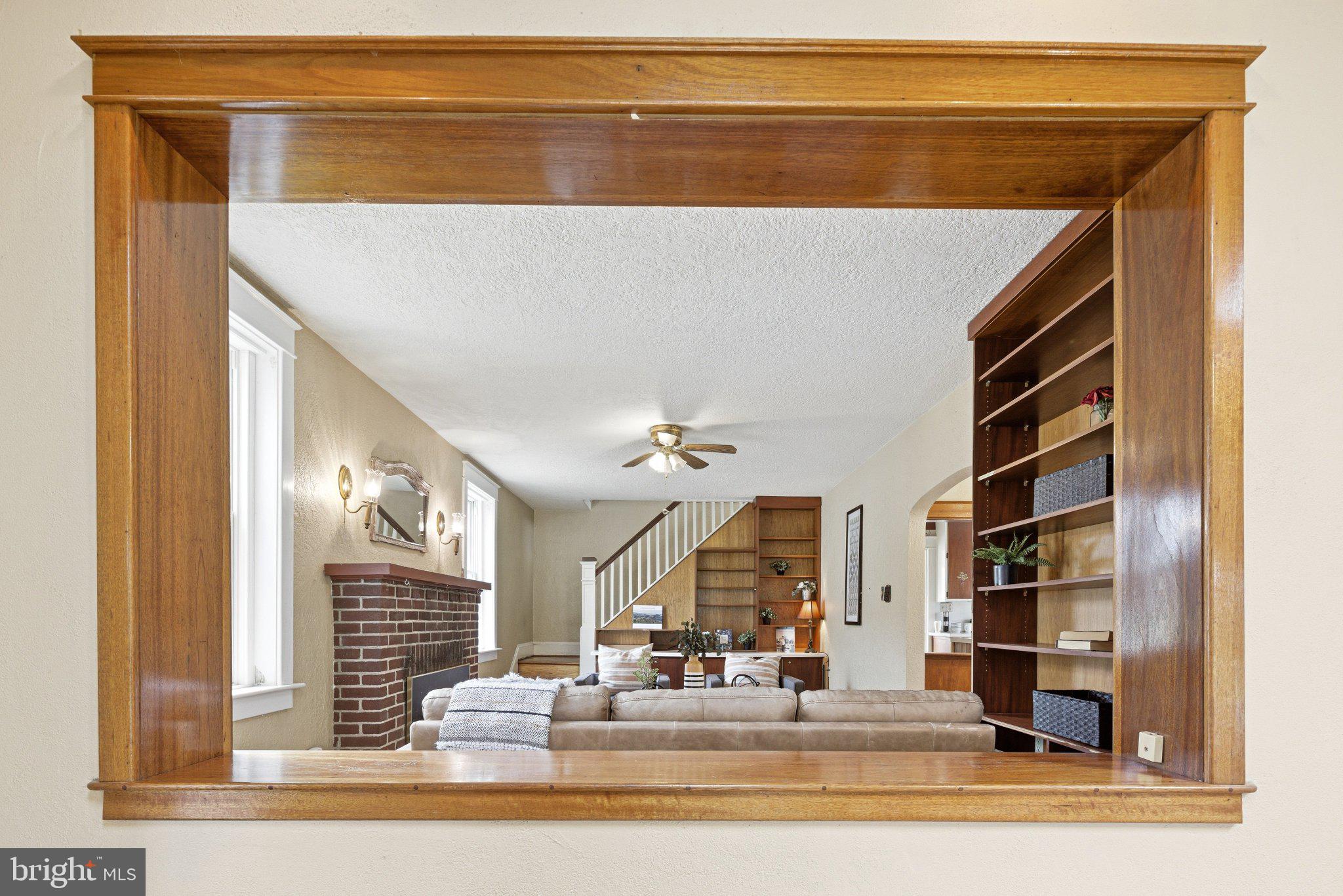 3131 Bedminster Road Ottsville, PA 18942 - Photo 7 of 17 Charming wooden trim and custom shelving