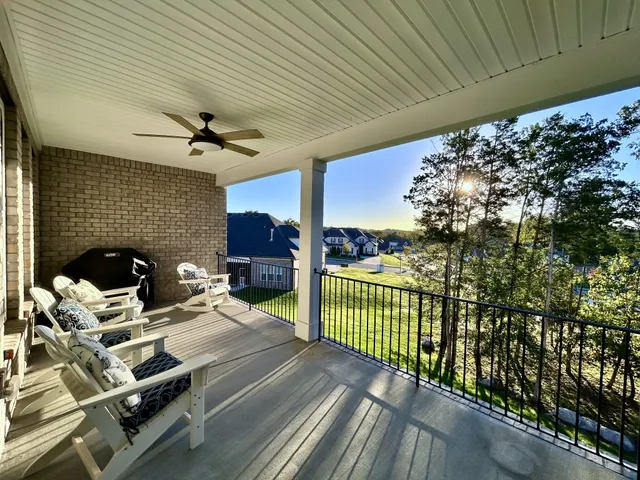 a outdoor space with furniture