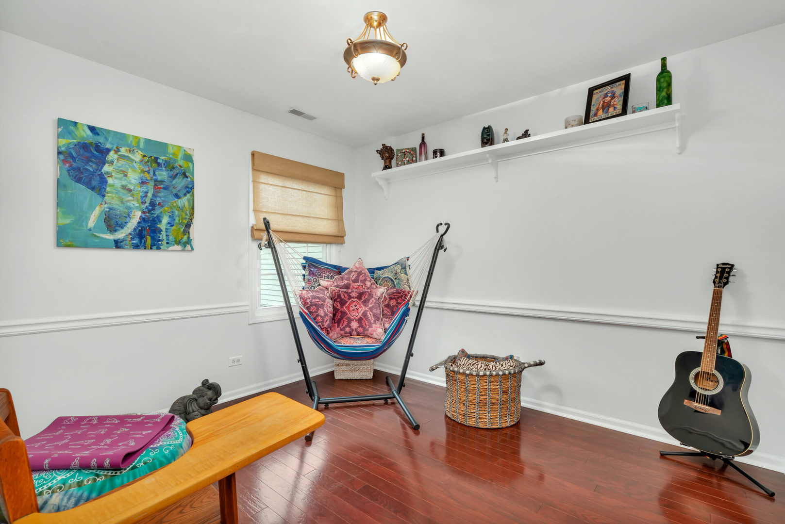 13265 Forest Ridge Drive Palos Heights, IL 60463 - Photo 11 of 12 a room with gym equipment and wooden floor