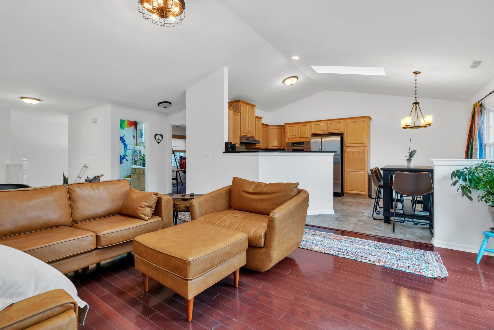 13265 Forest Ridge Drive Palos Heights, IL 60463 - Photo 5 of 12 a living room with furniture and a fireplace