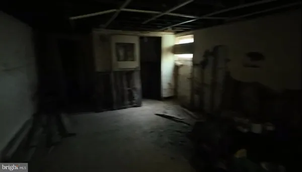 a close view of light fixtures and a wall painting